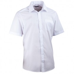 Bílá košile rovná pánská Aramgad 40031
