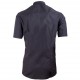 Košile Aramgad s knoflíčky v límečku vypasovaná černá 40135