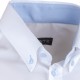 Bílá pánská košile slim fit 100 % bavlna non iron Assante 40009