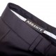 Extra prodloužené pánské černé kalhoty společenské na výšku 188 – 194 cm Assante 60503
