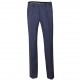 Prodloužené pánské společenské kalhoty modré na výšku 182 – 188 cm Assante 60522