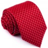 Červená kravata čtverečky Greg 93191