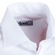 Bílá nadměrná pánská košile rovná Assante 31012