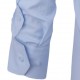 Modrá pánská košile s dlouhým rukávem rovná Aramgad 30481