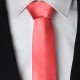 Korálová slim fit kravata Greg 99172