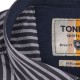 Pánská košile šedá dlouhý rukáv Tonelli 110930